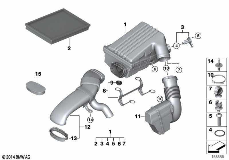 Fuelle Con Resonador Para Bmw E70 . Original Bmw. Recambios