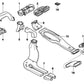 Parrilla Salida De Aire Central Salpicadero Para Bmw Serie 5 E60 E61 . Original Recambios