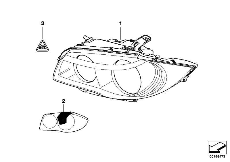 Faro Delantero Bixenon Para Bmw E87 . Original Bmw. Recambios