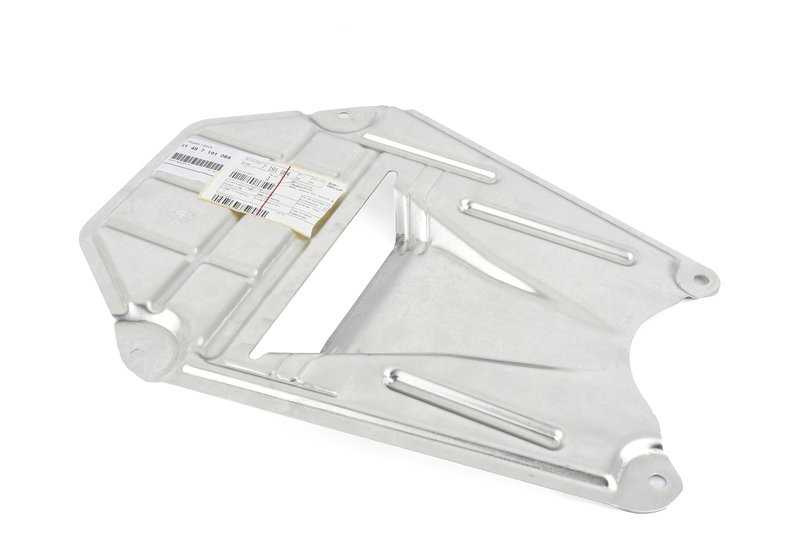 Placa protectora contra el calor para BMW Z4 E89 (OEM 51487191084). Original BMW.