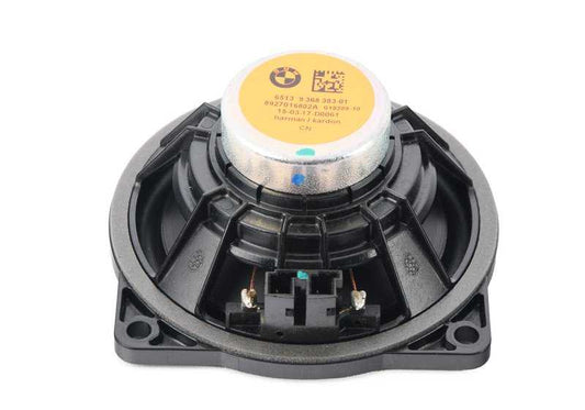 Hifi media speaker for BMW F20, F21, F22, F23, F45, F46, F87, F30, F31, F34, F35, F80, F32, F33, F36, F82, F83, F10, F11, F18, F90, G30, G31, G38, F06, F12, F13, F13, F13, F13, F13, G11, G12, I01, I12, I15, F48, F49, F39. Original BMW. (OEM 65139368383)