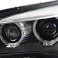 AHL-Xenon left headlights for BMW F01N, F02N, F04 (OEM 63117348511). Genuine BMW