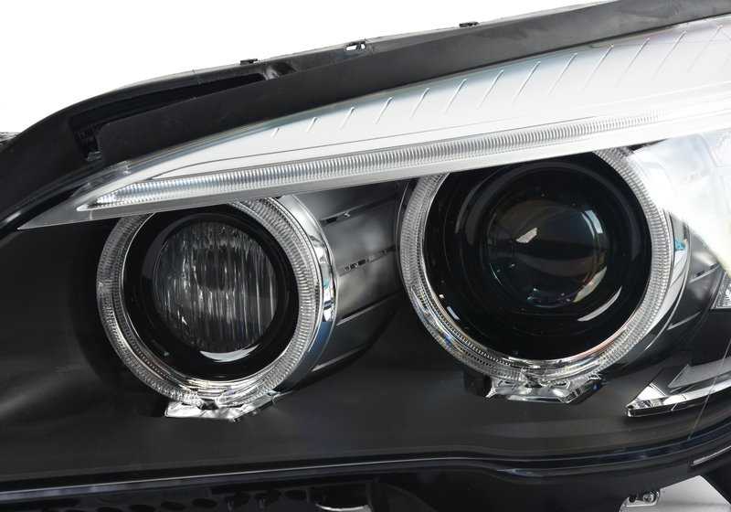 AHL-Xenon left headlights for BMW F01N, F02N, F04 (OEM 63117348511). Genuine BMW