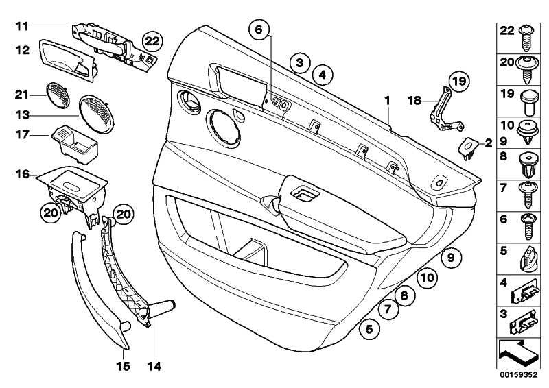 Clip Grapa Con Arandela Obturadora Hellblau Para Bmw F40 F44 F45 F46 G28 F824 F07 Gt G30 G38 G02 F98