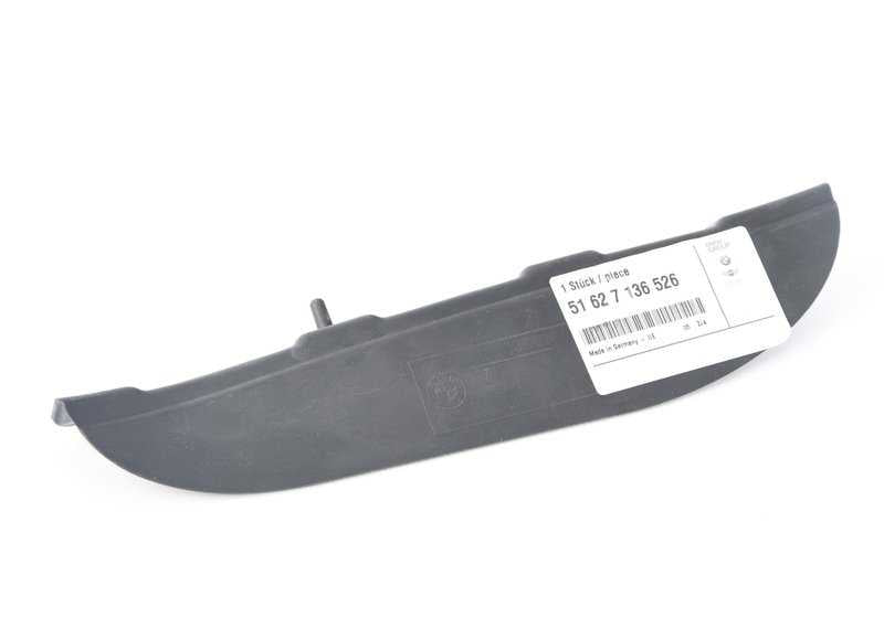 Labio de aire delantero derecho para BMW E90, E91, E92, E93 (OEM 51627136526). Original BMW