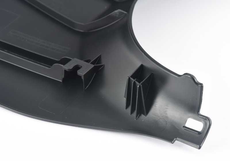 Left Lower B-Pillar Cover for BMW F30, F31, F35, F80 (OEM 51437288219). Original BMW