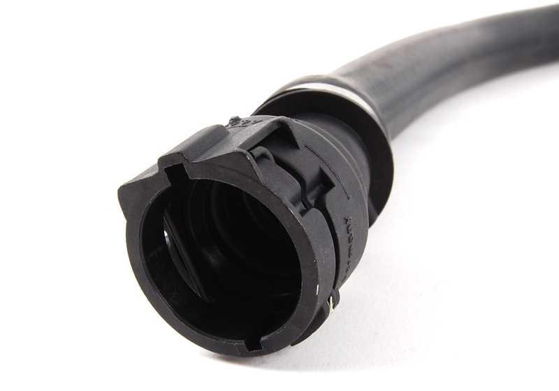 Radiator Pipe to Expansion Tank for BMW E83, E83N (OEM 64213400417). Original BMW.