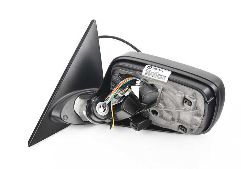 Heated exterior mirror with memory left for BMW E46 (OEM 51167003463). Original BMW.