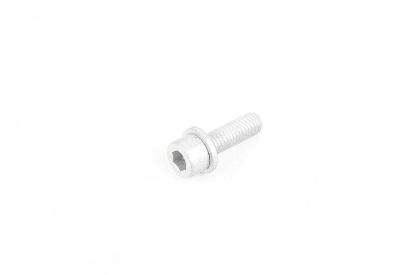 Cylinder head bolt with washer for BMW E36, E46, E34, E32, K41, K30 (OEM 07119900678). Original BMW