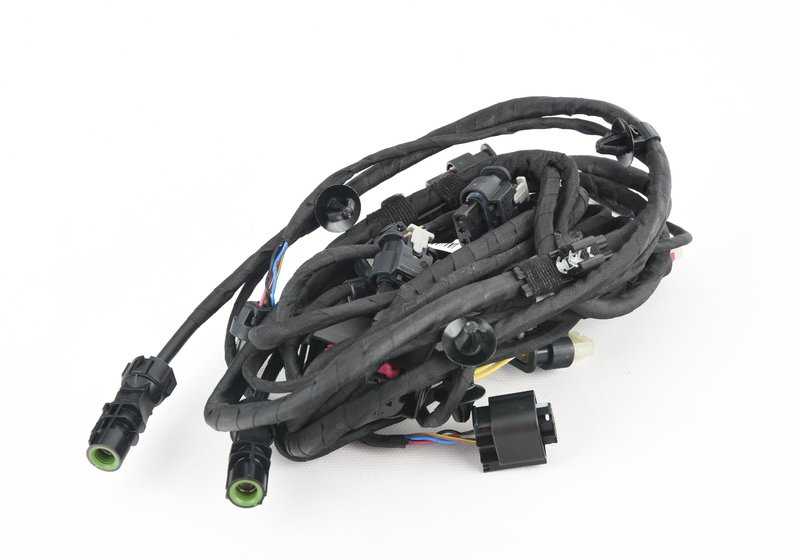 Frontend wiring for BMW X5 F15, X6 F16 (OEM 61129355472). Genuine BMW