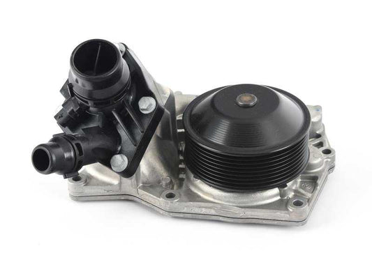 Bomba de refrigerante con termostato para BMW I12, I12N, I15 (OEM 11517643930). Original BMW