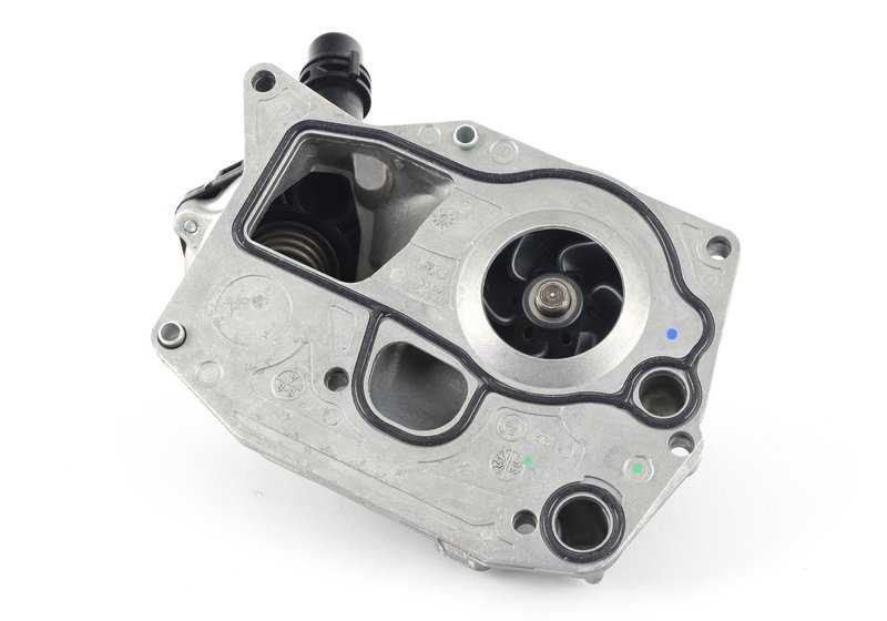 Bomba de refrigerante con termostato para BMW I12, I12N, I15 (OEM 11517643930). Original BMW