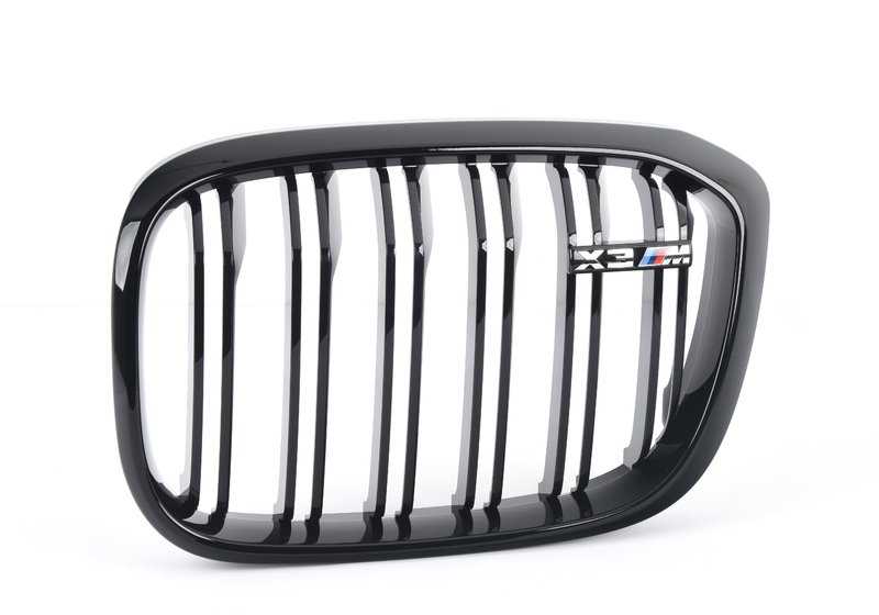 Front left decorative grille OEM 51118098087 for BMW F97 (X3 M). Original BMW.