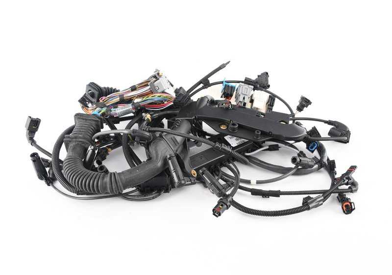 Arnés de cables del motor DDE para BMW X5 E70N (OEM 12518510901). Original BMW