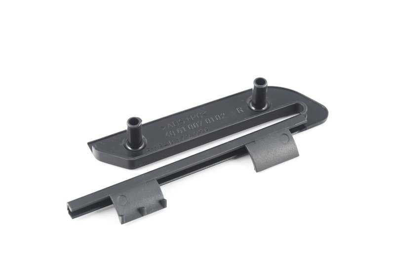 Tapadera de Rollo de Protección Solar derecha para BMW Serie 7 E38 (OEM 51468191960). Original BMW