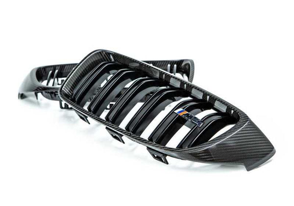 Rejilla decorativa M Performance para BMW Serie 3 F80, F80N, Serie 4 F82, F83 (OEM 51712456326). Original BMW