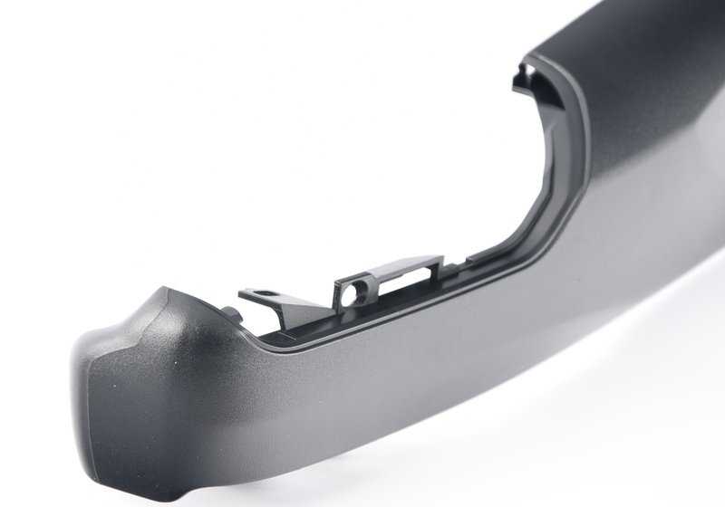 Cubierta lateral exterior derecha del asiento OEM 52106979646 para BMW E81, E82, E87, E88, E90, E91, E92, E84, F25, F26. Original BMW.