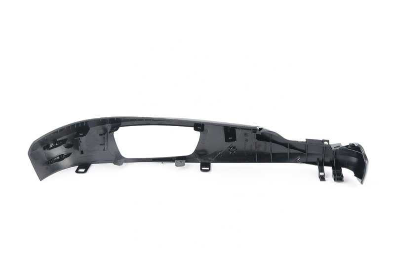 Cubierta lateral exterior derecha del asiento OEM 52106979646 para BMW E81, E82, E87, E88, E90, E91, E92, E84, F25, F26. Original BMW.