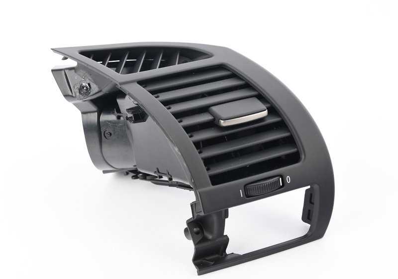 Rejilla de ventilación derecha en negro OEM 64226954302 para BMW E85, E86. Original BMW.