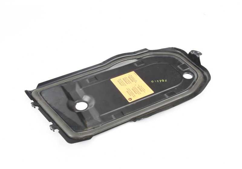 Tapa de servicio del microfiltro derecha para BMW E38 (OEM 64318390996). Original BMW