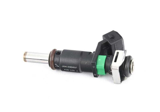 Fuel injector for BMW E82, E88, E90, E92, E93 (OEM 13537574376). Original BMW.