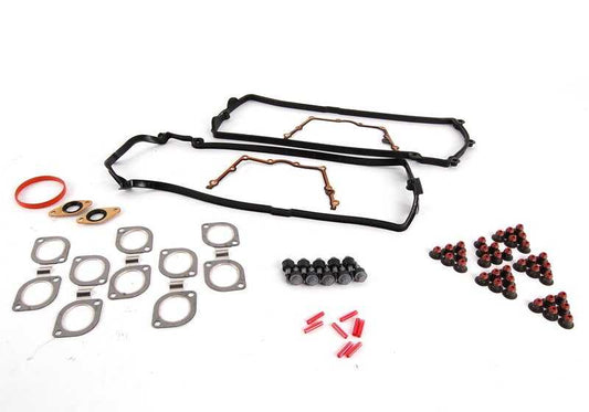 Juego de juntas para culata sin asbesto para BMW Serie 5 E60, E61, Serie 6 E63, E64, Serie 7 E65, E66, X5 E53 (OEM 11127518017). Original BMW