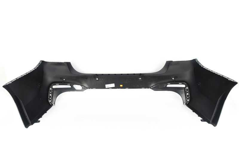 Primed rear bumper housing for BMW F90, G30 (OEM 51128073725). Original BMW