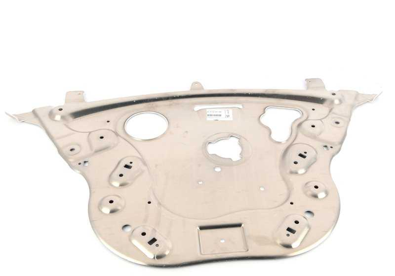 Placa de refuerzo OEM 31116777727 para BMW F07, F10, F11, F06, F12, F13, F01, F02, F04. Original BMW.