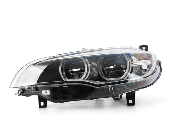 Faros LED izquierdo para BMW E70, E71 (OEM 63117359371). Original BMW.