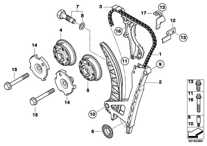 Tensor De Cadena Para Bmw E46 E90 E85 E83 E91 E87 E92 E93 E81 E60 E61 E88 E82 E84 E89 F10 F11 F25