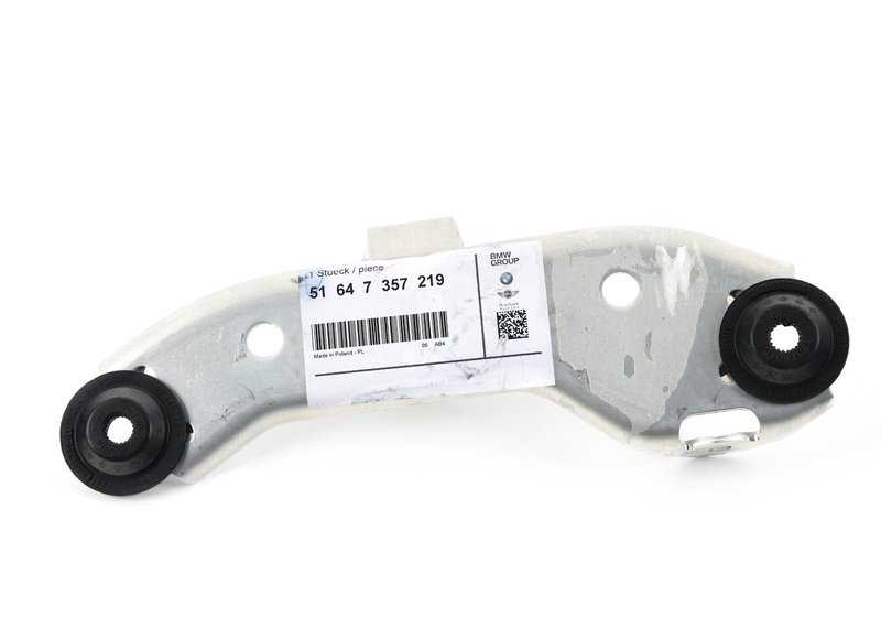 Soporte de refrigerador adicional superior izquierdo para BMW Serie 5 F90, G30, G31, Serie 6 G32, Serie 7 G11, G12, Serie 8 F91, F92, F93, G14, G15, G16 (OEM 51647357219). Original BMW.