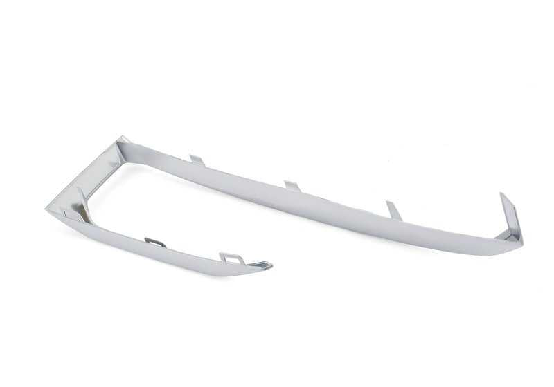 Right chrome molding for BMW X5 G05 (OEM 51117449692). Genuine BMW