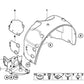 Tapa Inferior Derecha Guardabarros Z4. Original Bmw Recambios