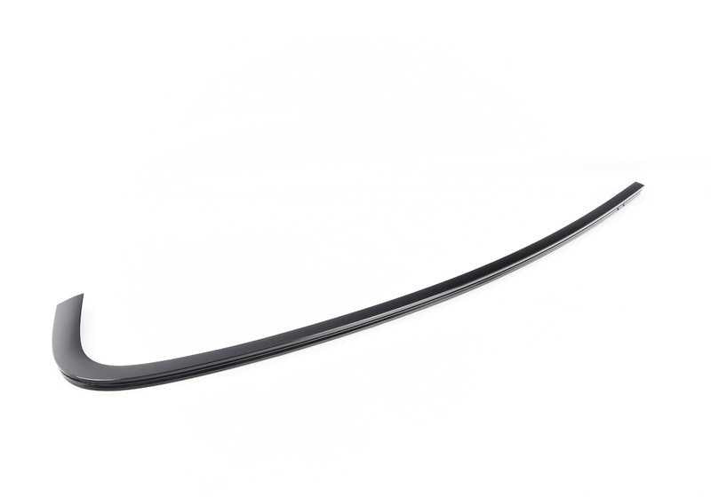 Rear left door upper window frame trim for BMW F90, G30 (OEM 51357390125). Original BMW