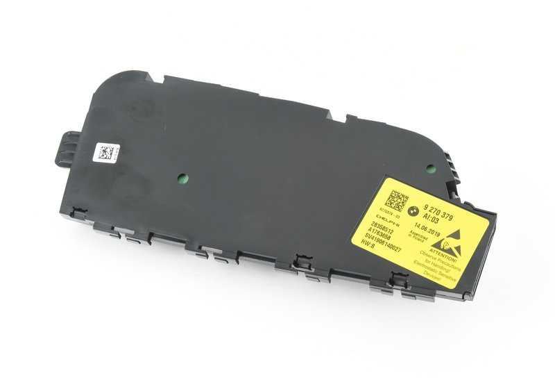 Interruptor de ajuste del asiento izquierdo OEM 61319270379 para BMW F07, F10, F11, F01, F02. Original BMW.