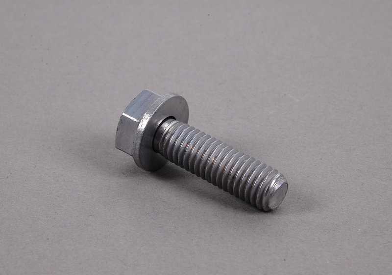 Hexagonal screw with washer OEM 07119905530 for BMW E87, G42, G87, E36, E46, E90, E91, E92, E93, G20, G21, G26, E34, E39, E60, E61, E23, E38, E65, E83, E83, E53, E53, E70, E70, E70, E70, E70, E70, E70 E71, E72, F86, E85, E86. Original BMW.