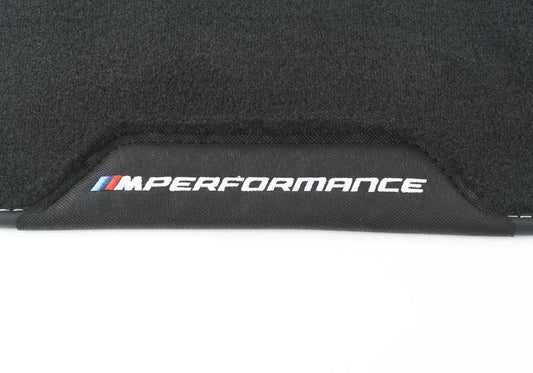 Complete set of original M Performance floor mats for BMW G06 and F96. Original BMW