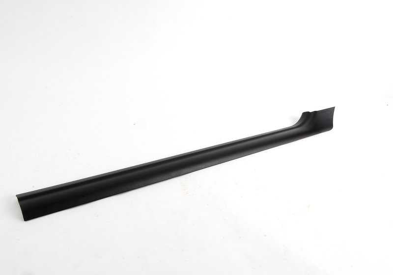 Right inner door sill moulding for BMW 3 Series E46 (OEM 51478239968). Original BMW.