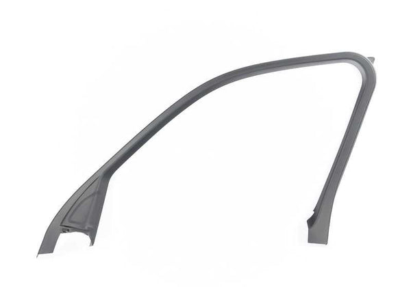 Cubierta del marco de la ventana de la puerta delantera derecha para BMW X5 F15 (OEM 51337299532). Original BMW