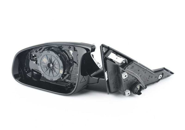 Carcasa de espejo M sin cristal calefactable izquierdo OEM 51168080453 para BMW F87. Original BMW.