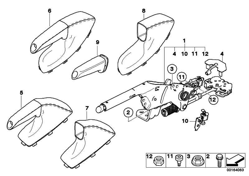 Palanca De Freno Mano Para Bmw E83 X3 . Original Recambios