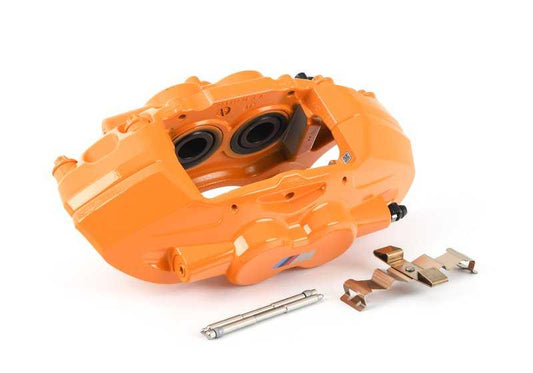 M Performance brake housing for BMW F20, F21, F22, F23, F30, F31, F34, F32, F33, F36 (OEM 34106875656). Original BMW