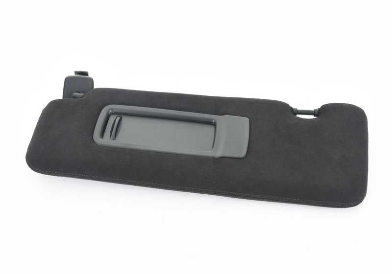 Visera solar Alcantara izquierda para BMW X5 F95, G05, X7 G07, XM G09 (OEM 51165A2A0E7). Original BMW