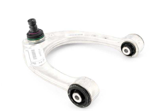 Brazo de control superior izquierdo para BMW F10, F06, F12, F13 (OEM 31122284981). Original BMW.