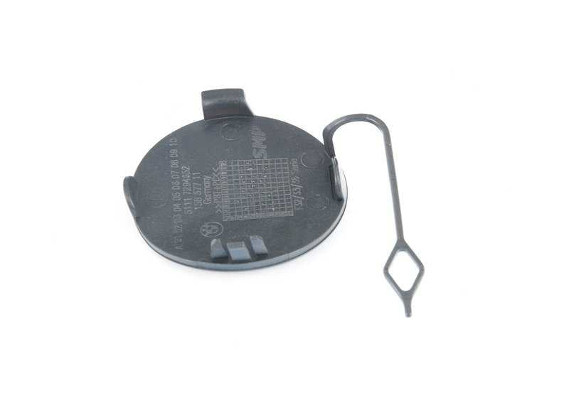 Tapa de ojal de remolque imprimada para BMW Serie 4 F32, F33, F36 (OEM 51117363392). Original BMW