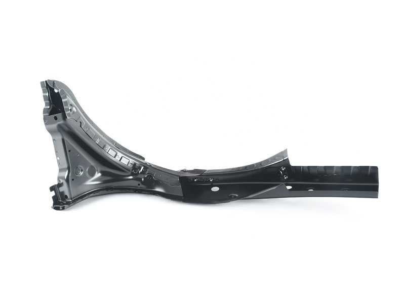 Soporte del paso de rueda delantero izquierdo OEM 41107261463 para BMW F10, F11, F06, F12, F13. Original BMW