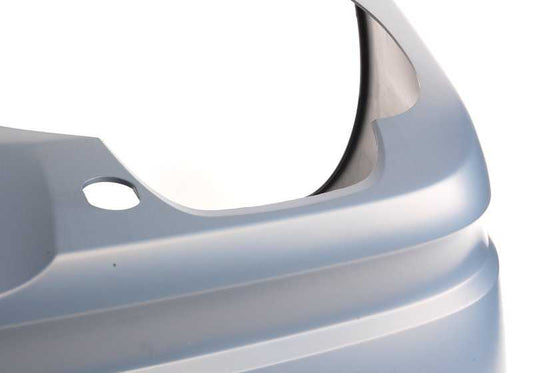 Rear bumper housing primed for BMW 3 Series E46 (OEM 51127030591). Original BMW.