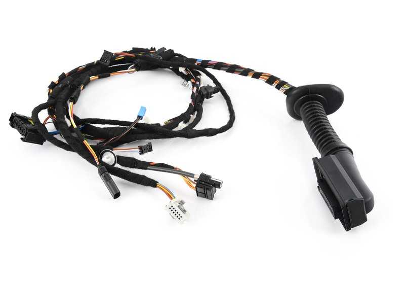 Conjunto de cables lado del conductor para BMW Serie 3 F30, F31, F80 (OEM 61129313623). Original BMW