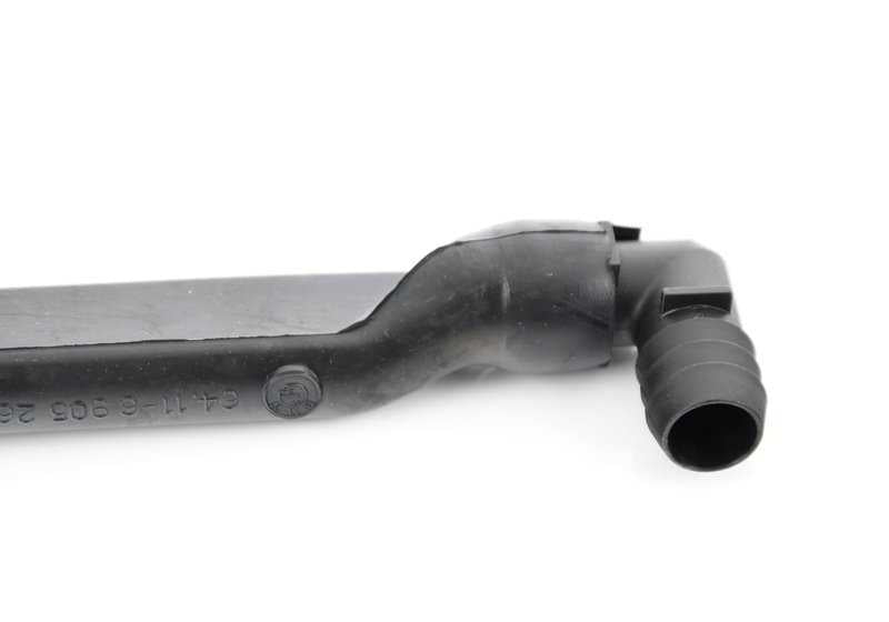 Manguera de drenaje de agua condensada derecha para BMW Serie 7 E65, E66 (OEM 64116905262). Original BMW.