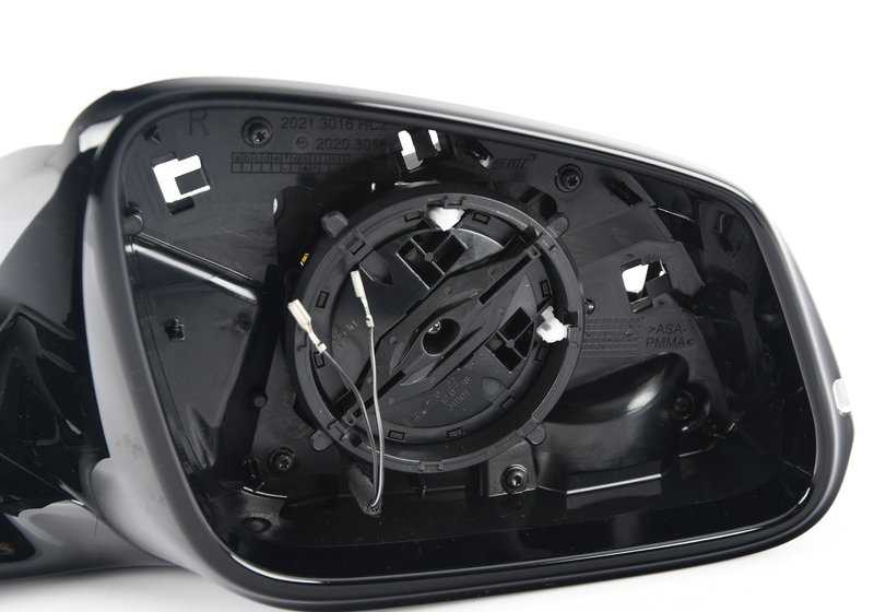 Retrovisor derecho calefactable OEM 51167245228 para BMW F30, F35 (todos los modelos compatibles). Original BMW.